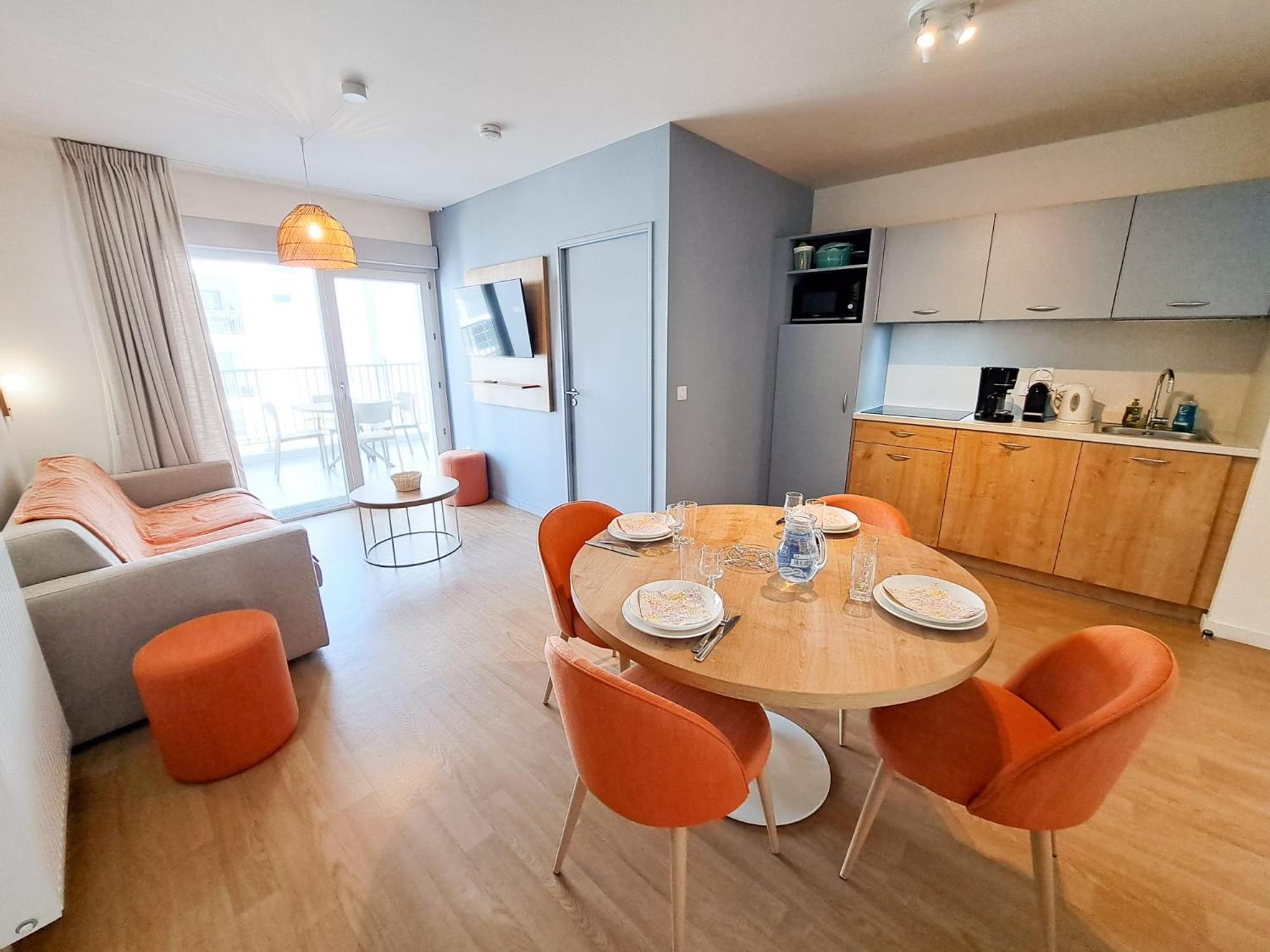 Appartement L'oranger Bleu - T3 Avec Piscine A 100m De La Plage, Salle De Sport, Securisee Royan